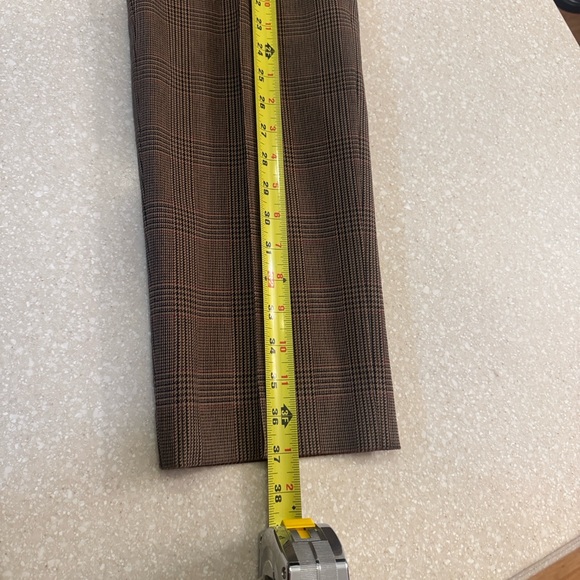 Lauren Ralph Lauren Plaid Pants Green Tag 6 Petite - Picture 7 of 10